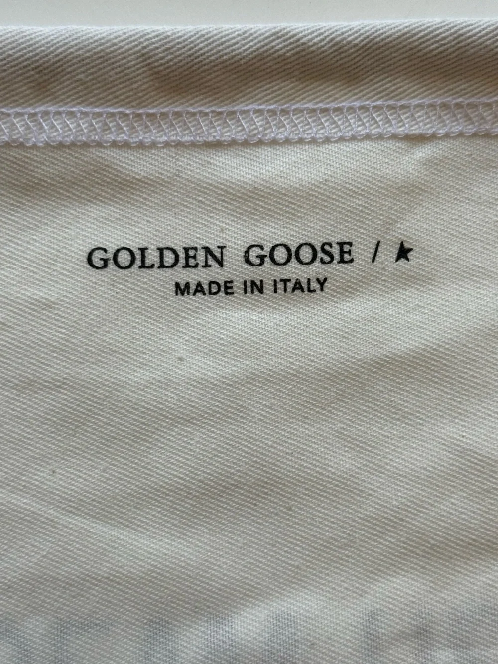Golden Goose White Dust Bag